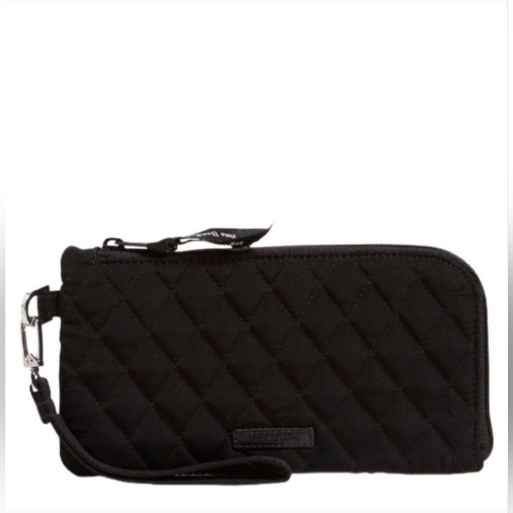 Vera Bradley Classic Black RFID Wallet